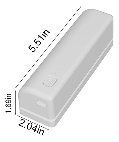 Mini Resellador Portátil Q Bag Sealer, Recargable, Calentado