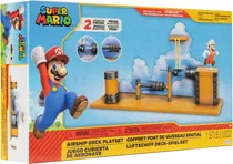 Comprar Juego De Super Mario Bros Cubierta De Aeronave Jakks Color Gris oscuro