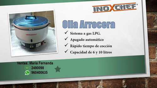 Olla Arrocera A Gas Berjaya Lima Peru