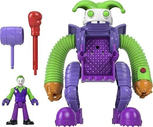 Dc Super Friends Fisher-price Imaginext The Joker Battling .