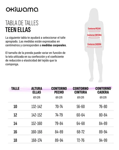Bikini Mujer Traje De Baño Teen Malla Lycra Lisa Okiwama
