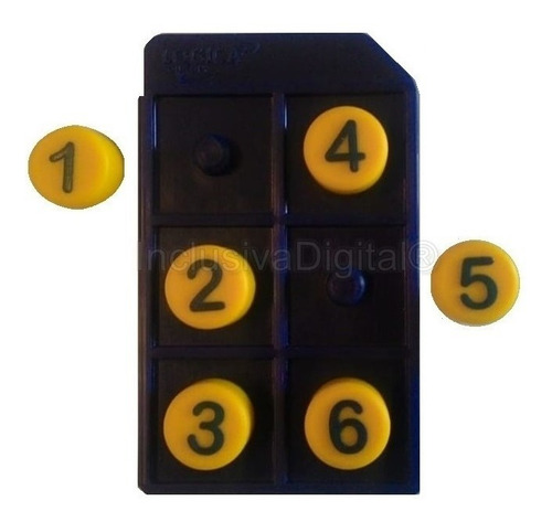 Imagem 2 de 2 de Alfa Braille Aprendizado E Treinamento Para Deficientes