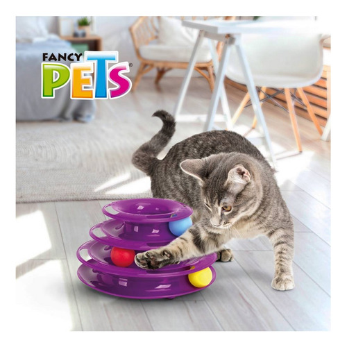 Juguete Para Gato Fancy Pets Torre Play
