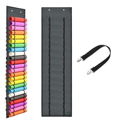 Portarrollos De Vinilo Con 48 Compartimentos, Almacenamiento