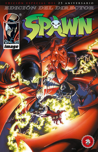 Spawn Edición Especial Del 25 Aniversario Edición Del Director B, De Todd Mcfarlane. Editorial Kamite, Tapa Blanda En Español, 2022