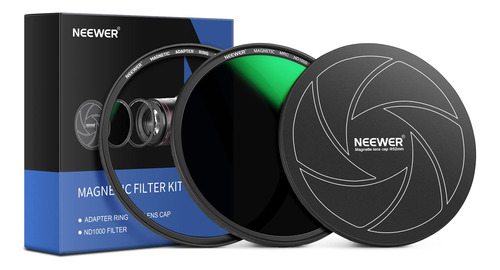 Neewer Kit De Filtro Magnético Nd 3 En 1 De 2.047 in, Inc.