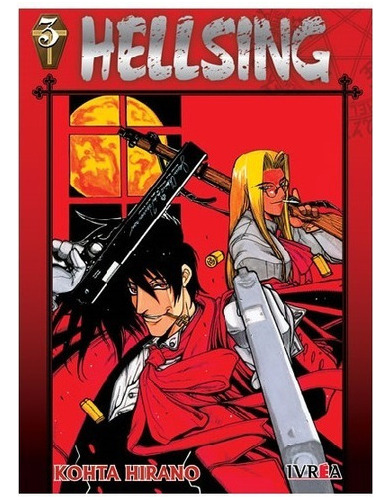 Manga Hellsing Vol. 3 Ivrea Argentina 