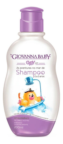  Shampoo Giby Giovanna Baby 200ml