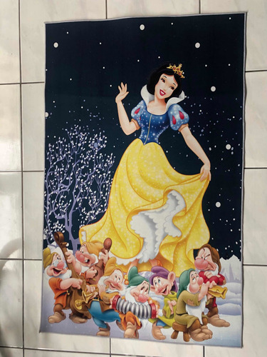 Tapete Branca De Neve 100x160