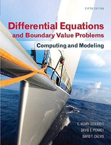 Differential Equations And Boundary Value Problems.., de Edwards, C.. Editorial Pearson en inglés