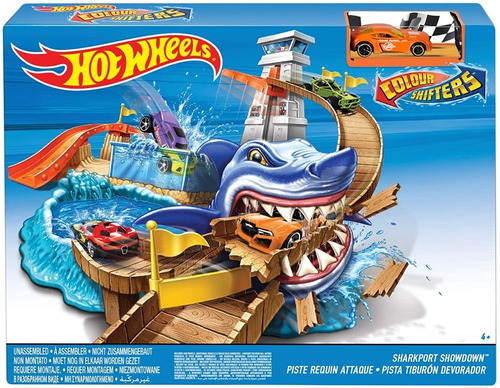 Hotwheels Pista Tiburón Devorador Original Mattel. Envío Hoy