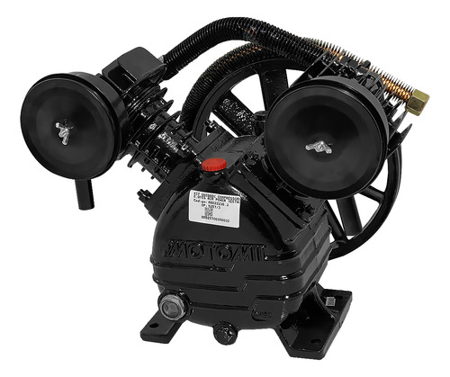 Unidade Compressora Cabeçote Em V - 6 A 10 Pés Ucmv6 Motomil