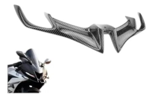 Aleron Winglet Rs200 R15 V2 V3 Ninja Gixxer Gsx Fz Carbono