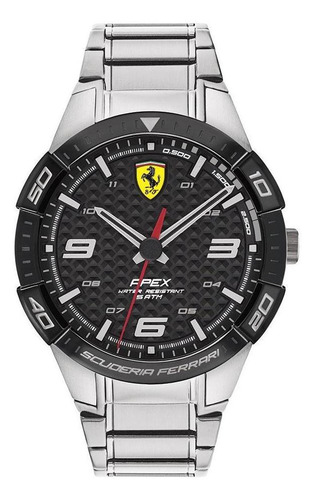 Imagen 1 de 4 de Reloj Ferrari Caballero Color Plateado 0830641 - S007