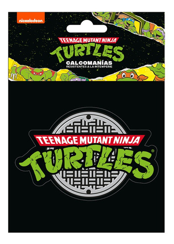 Stickers Decorativos Tortugas Ninja Geek Industry Resiste