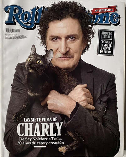 Rolling Stone Nº 241, 2018, Las Siete Vidas De Charly, Ex8