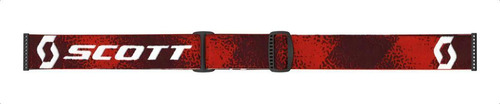Óculos Scott Fury Chrome Works Vermelho Único
