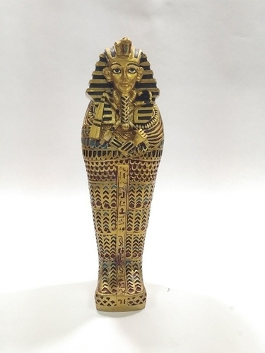 Estatuilla Del Sarcófago De Tutankamon Con La Momia