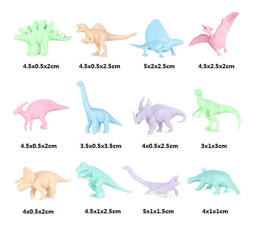 4 Juegos De Traje De Dinosaurio De Simulación Colorido Model 