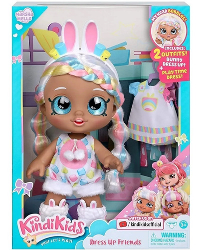 Muñeca Shopkins Kindi Kids Marsha Mello Conejo C/accesorios 