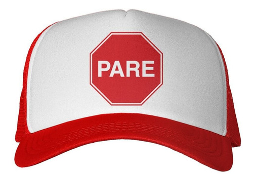 Gorra Señal De Transito Pare Stop M1