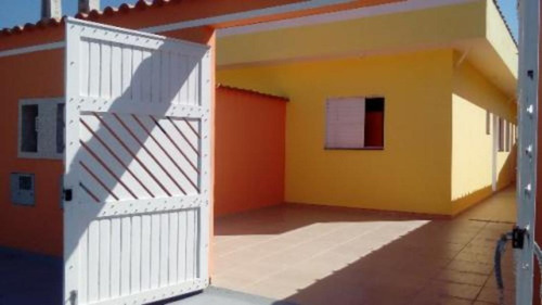 Linda Casa No Bairro Nova Itanhaém No Litoral Sul - 3810 Npc