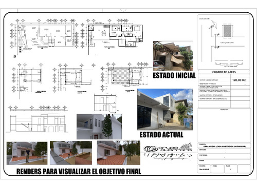 Diseño, Planos Ejecutivos De Casa-habitacion, Personalizada
