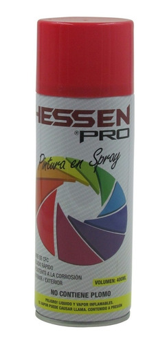 Pintura En Spray Rojo Hessen 470-0006