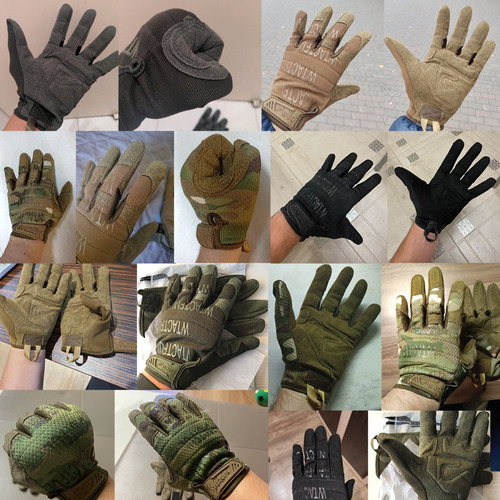 Guantes Tácticos Militares Dedo Completos Para Motocicleta