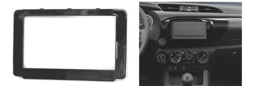 Kit Adaptación Radio Dash Toyota Hilux (15 - Up)