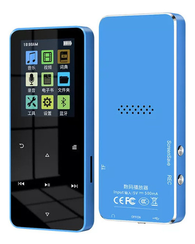 Reproductor De Música Bluetooth 5.0 Mp3 Mp4