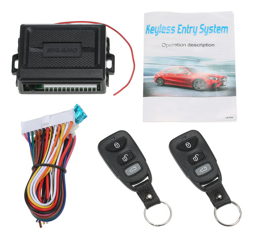 Kit De Control Remoto Sin Llave Con Sistema De Entrada Sin L