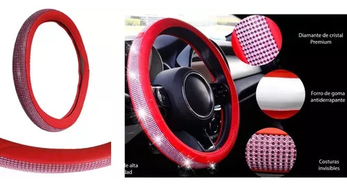 Funda Volante Diamantes Fd910 Honda Fit 1.5 2019