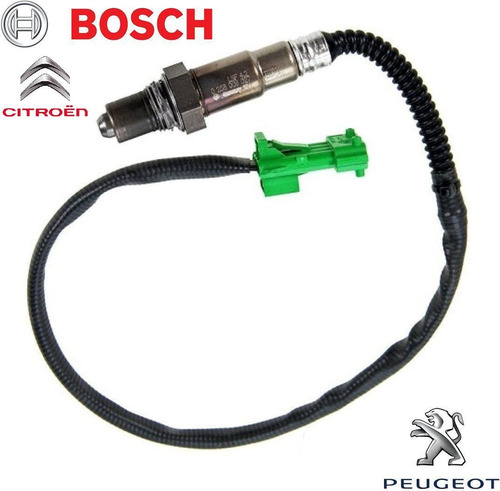 Imagen 2 de 3 de Sonda Lambda Bosch Peugeot 206 Partner 1.4 8v 1.6 16v Verde