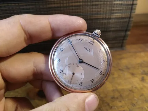 Reloj haste 2025 de bolsillo ferrocarrilero