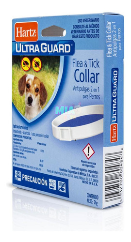 Imagen 3 de 7 de Collar Antipulgas 2/1 Perros Adultos Hartz Pulga Garrapata