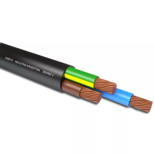 Cable tipo taller por metro de 3 x 2,5mm