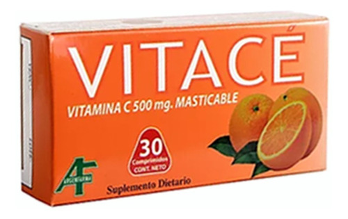 Vitacé Vitamina C 500 Mg - 30 Comprimidos Masticables