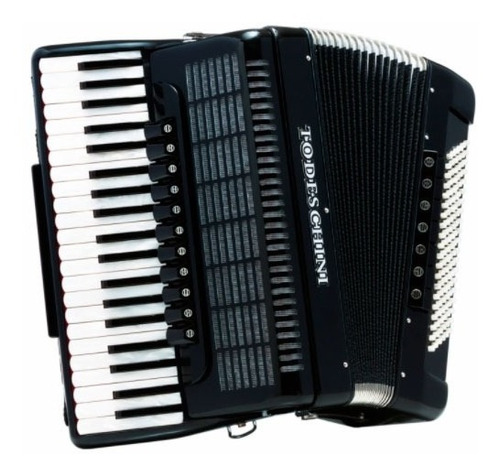 Acordeon Sanfona Todeschini 120 Baixos Master 6 Elétrico