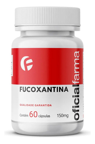  Oficial Farma Fucoxantina 150mg 60 Cápsulas