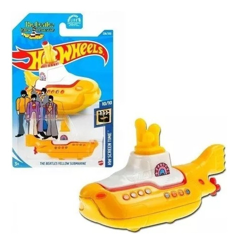 Hot Wheels The Beatles Yellow Submarine (new For 2016) * *