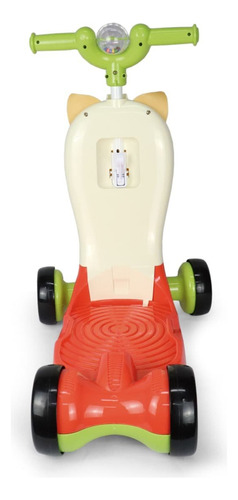 Patinete Infantil 2 Em 1 Scooty Cat Calesita Colorido