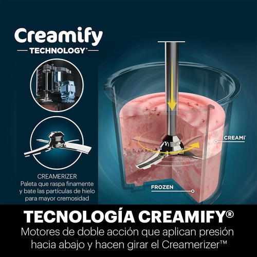 Sorveteira Ninja Creami Deluxe 11 em 1 CN501co cor preto
