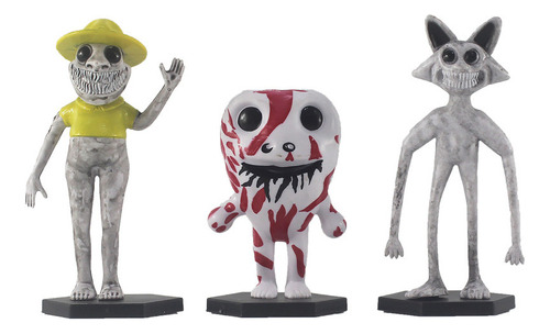 Juego De 6 Piezas Zoonomaly Toys Horror Game Zoo Cat Animal