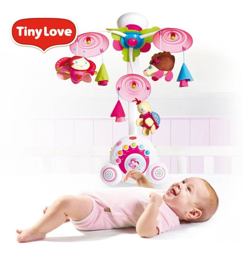 Movil Musical Tiny Love Princess Para Cuna Y Lampara Bebe