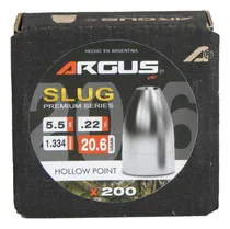 Comprar Punta Slug Argus Premium 5,5mm - 20.6 Grn - Punta Hueca X200