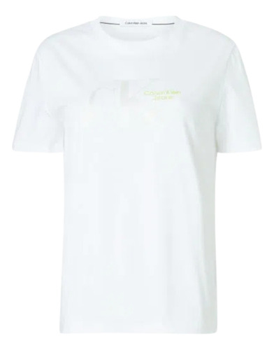 Playera De Mujer Calvin Klein 8200 Logo Frontal 5p