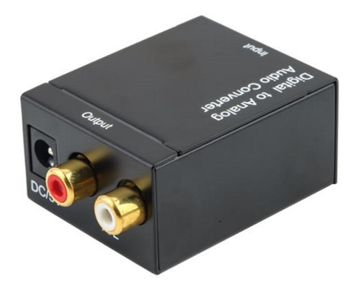 Conversor Audio Digital Optico A Rca + Cable Optico
