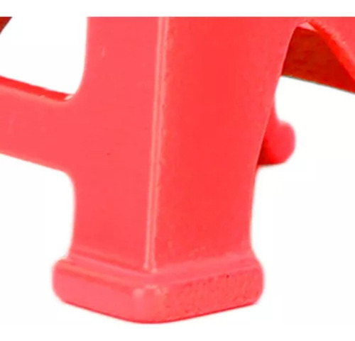 Soporte Metal Rojo Rojo, 4 Piezas, Mini Aleación Aluminio