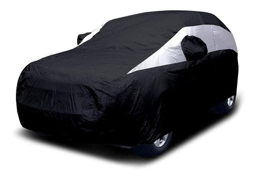 Titan Jet Black Poly 210t - Funda De Coche Para Suv De Tamañ